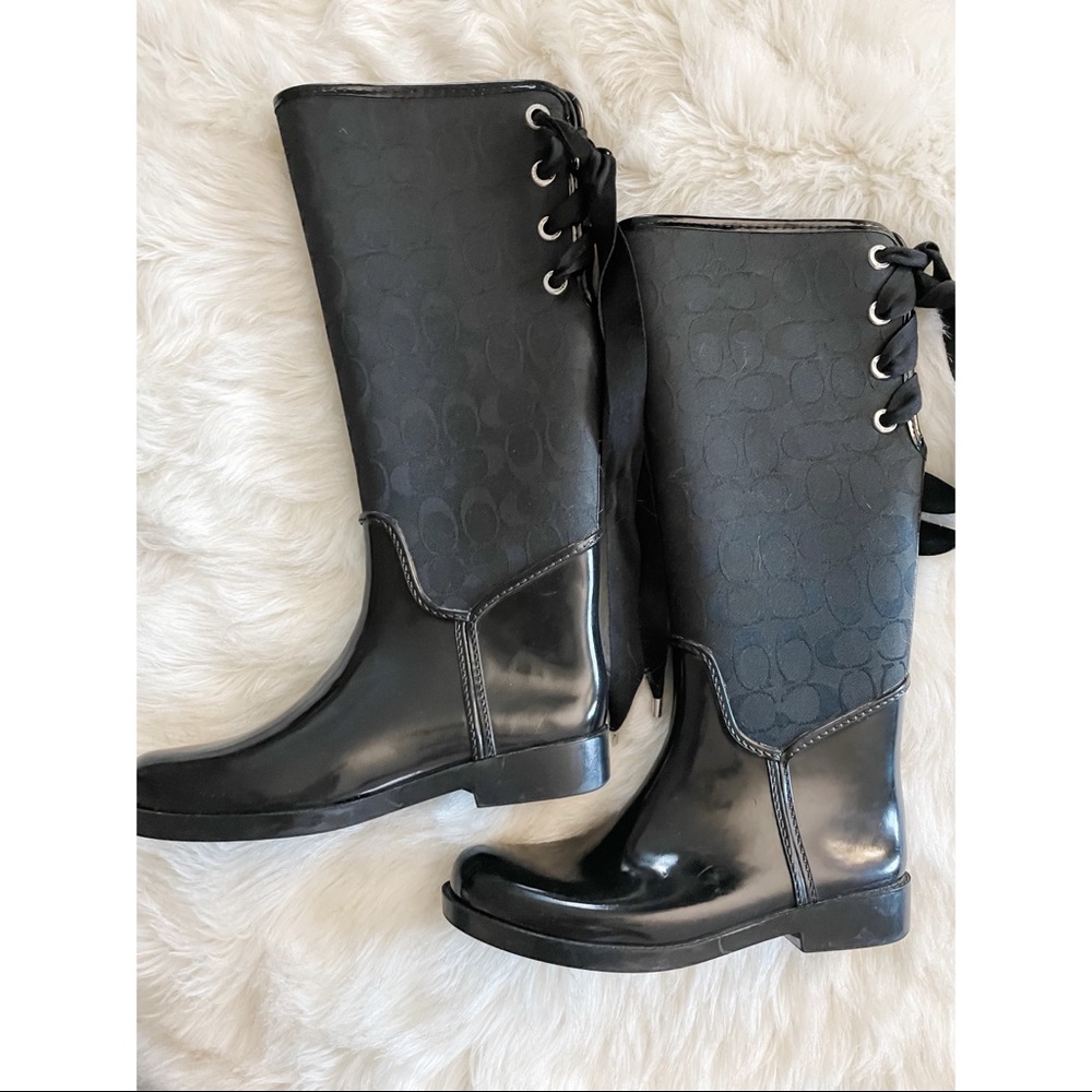 Coach Rain Boots